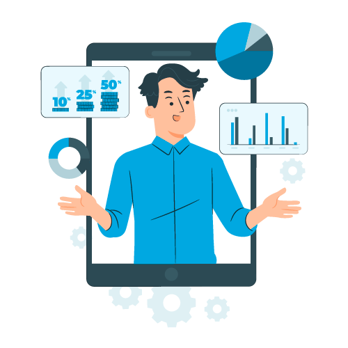 Finance management illustration