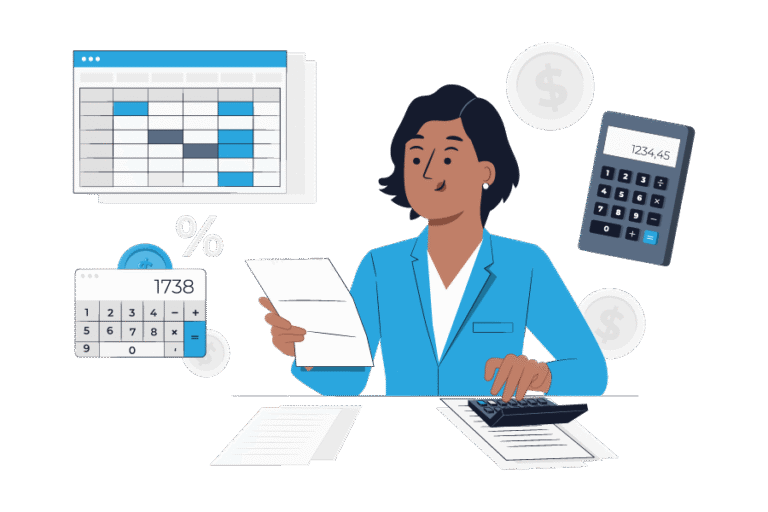 outsourced bookkeeper manages payroll processing