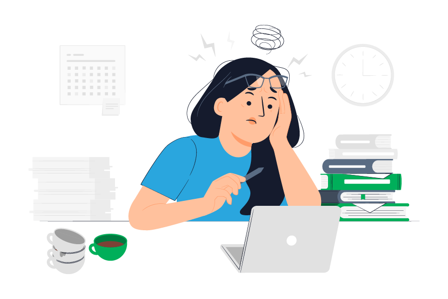 Efficient bookkeeping outsourcing solution to avoid workload overload